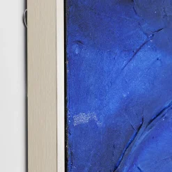Sale Acrylschilderij Abstract Deep Blauw 155x155cm Wanddecoratie|Kasten
