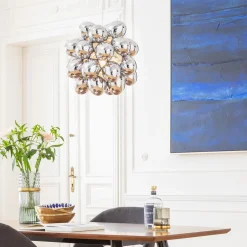 Sale Acrylschilderij Abstract Deep Blauw 155x155cm Wanddecoratie|Kasten