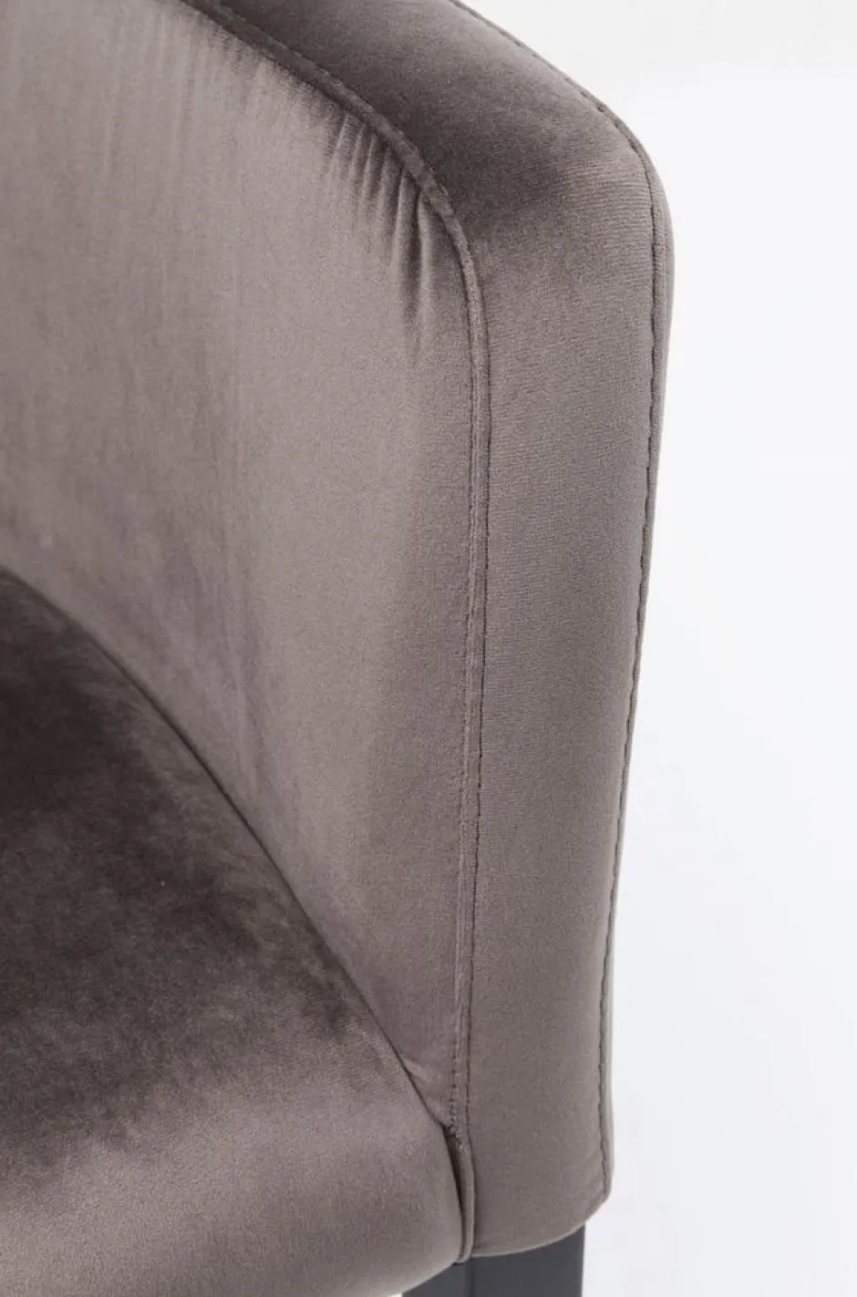 Cheap Armleunstoel Black Mode Fluweel Grijs Kasten|Stoelen