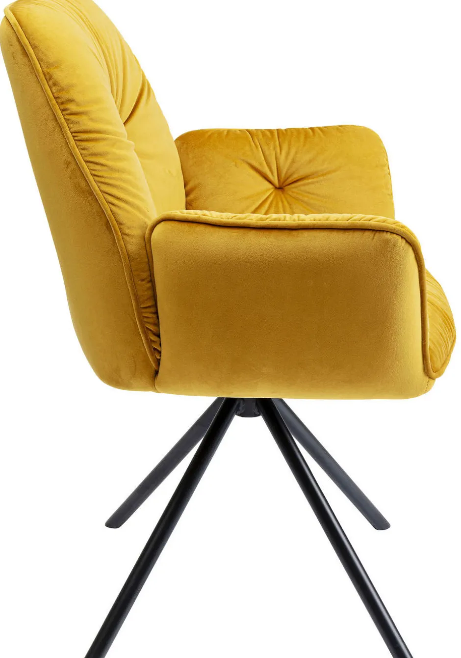Sale Armleunstoel Mila Geel Kasten|Stoelen