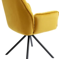 Sale Armleunstoel Mila Geel Kasten|Stoelen
