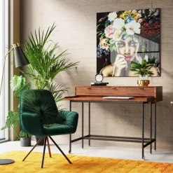 Sale Armleunstoel Mila Groen Kasten|Stoelen