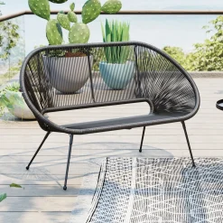 Cheap Bank Acapulco Black Kasten|Tuinmeubelen