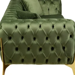 Flash Sale Bank Bellissima 2-Seater Velvet Green 200cm Kasten|Tuinmeubelen