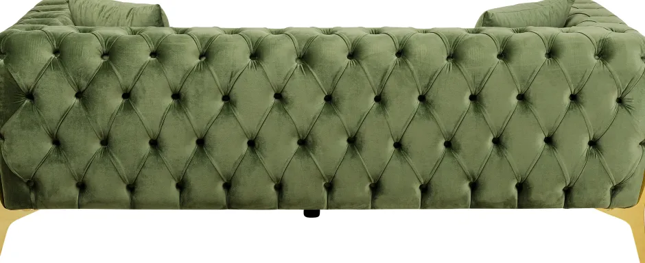 Flash Sale Bank Bellissima 2-Seater Velvet Green 200cm Kasten|Tuinmeubelen