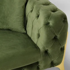 Flash Sale Bank Bellissima 2-Seater Velvet Green 200cm Kasten|Tuinmeubelen