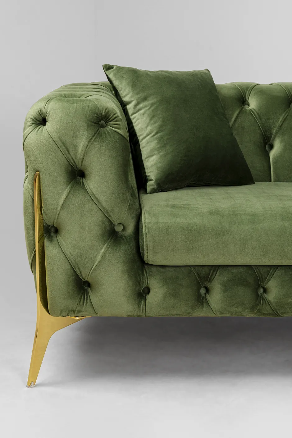 Flash Sale Bank Bellissima 2-Seater Velvet Green 200cm Kasten|Tuinmeubelen