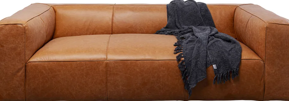 Cheap Bank Cubetto Smart Leather Light Brown 220cm Kasten|Tuinmeubelen
