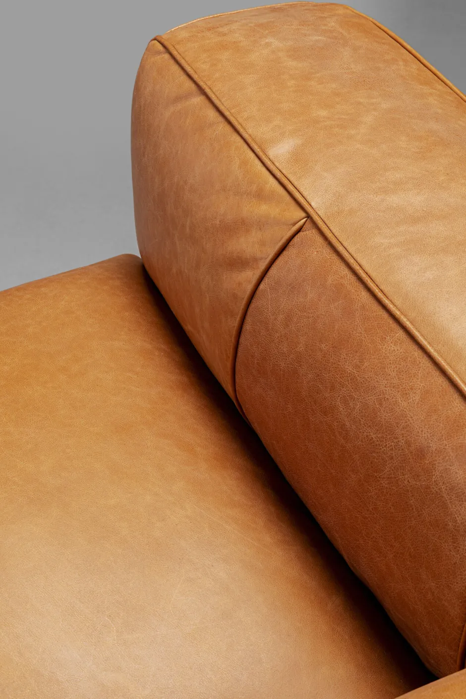Cheap Bank Cubetto Smart Leather Light Brown 220cm Kasten|Tuinmeubelen
