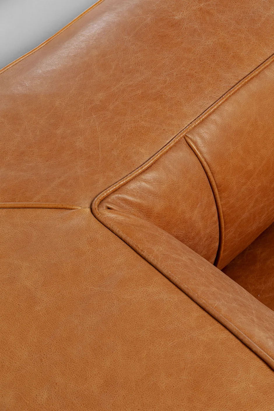 Cheap Bank Cubetto Smart Leather Light Brown 220cm Kasten|Tuinmeubelen