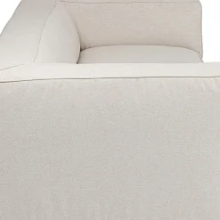 Outlet Bank Cubetto 3-zits Cream 220cm Kasten|Tuinmeubelen