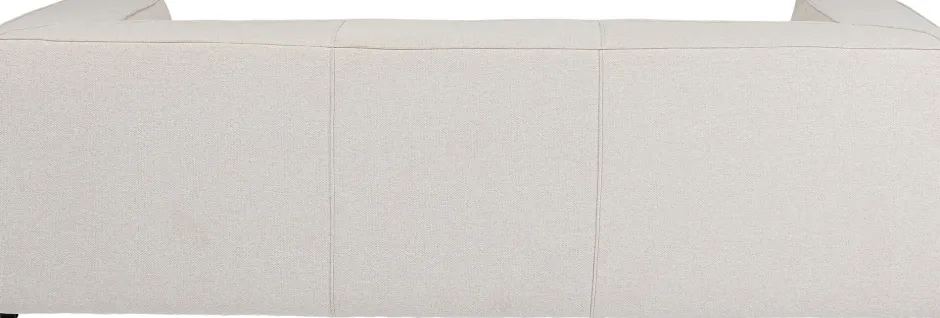 Outlet Bank Cubetto 3-zits Cream 220cm Kasten|Tuinmeubelen