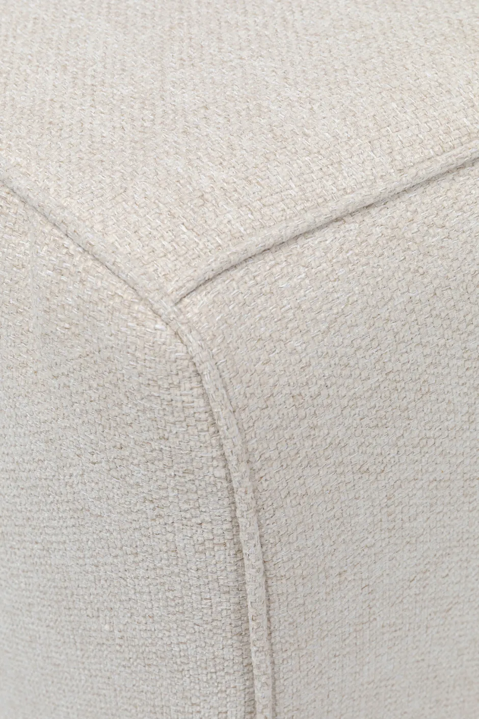 Outlet Bank Cubetto 3-zits Cream 220cm Kasten|Tuinmeubelen