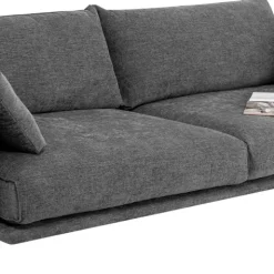 Outlet Bank Edna 3-zits Grey 245cm Kasten|Tuinmeubelen
