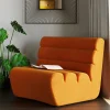 Clearance Bank Element Wave Oranje Kasten|Tuinmeubelen