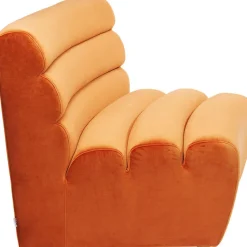 Clearance Bank Element Wave Oranje Kasten|Tuinmeubelen