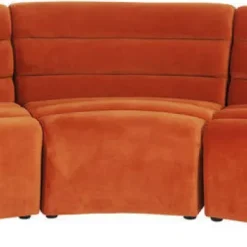Clearance Bank Element Wave Oranje Kasten|Tuinmeubelen