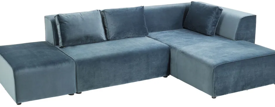 Cheap Bank Infinity Fluweel Oceaan Rechts Kasten|Tuinmeubelen