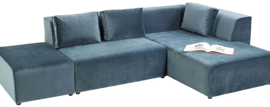 Cheap Bank Infinity Fluweel Oceaan Rechts Kasten|Tuinmeubelen