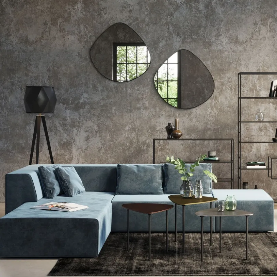Fashion Bank Infinity Fluweel Oceaan Links Kasten|Tuinmeubelen