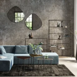 Fashion Bank Infinity Fluweel Oceaan Links Kasten|Tuinmeubelen