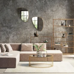 Best Sale Bank Infinity Fluweel Taupe Links Banken