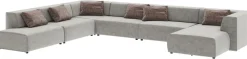 Outlet Bank Infinity Miami Grijs 417cm Kasten|Tuinmeubelen