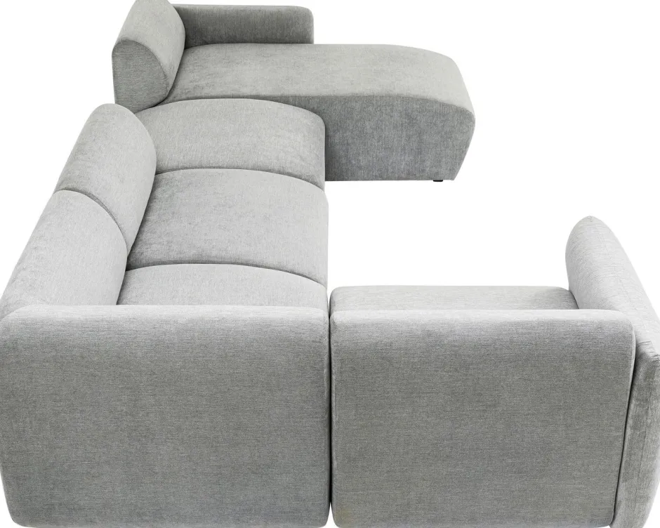 Hot Bank Living Landscape 2 Lucca Grey Right 328cm Kasten|Tuinmeubelen