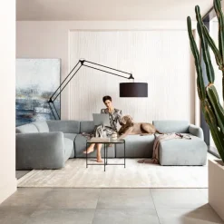 Hot Bank Living Landscape 2 Lucca Grey Right 328cm Kasten|Tuinmeubelen