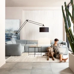 Hot Bank Living Landscape 2 Lucca Grey Right 328cm Kasten|Tuinmeubelen