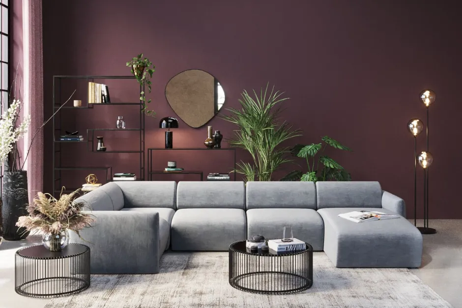 Best Sale Bank Living Landscape 1 Lucca Grey Right 328cm Kasten|Tuinmeubelen