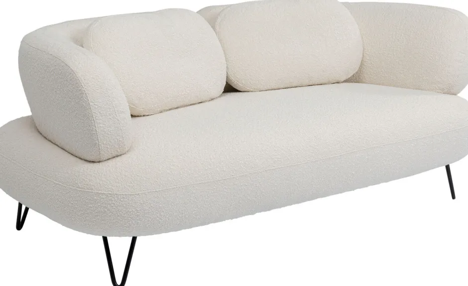Outlet Bank Peppo 2-Zits Wit 182cm Kasten|Tuinmeubelen