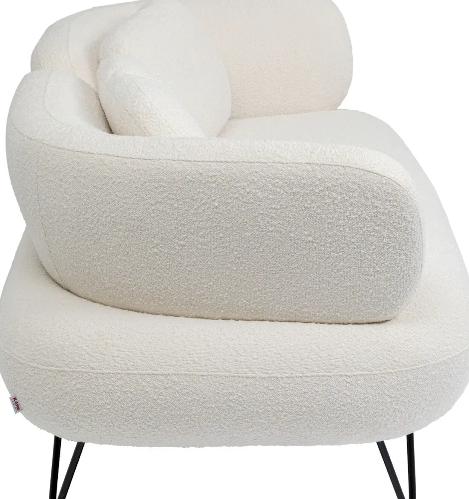 Outlet Bank Peppo 2-Zits Wit 182cm Kasten|Tuinmeubelen