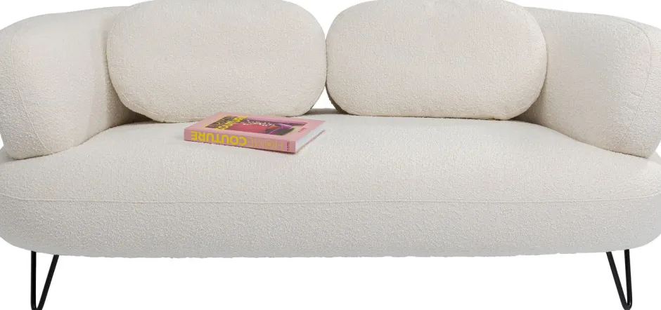 Outlet Bank Peppo 2-Zits Wit 182cm Kasten|Tuinmeubelen