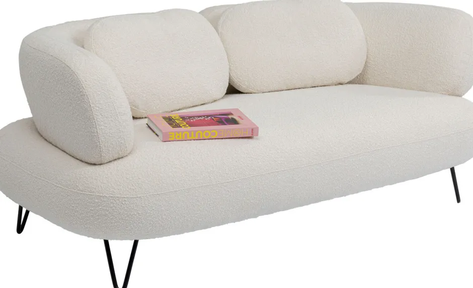 Outlet Bank Peppo 2-Zits Wit 182cm Kasten|Tuinmeubelen