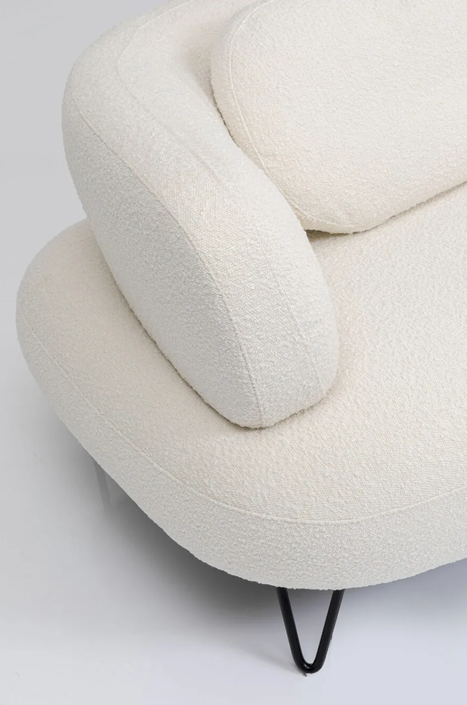 Outlet Bank Peppo 2-Zits Wit 182cm Kasten|Tuinmeubelen