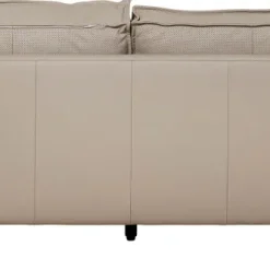 Best Sale Bank 3-Seater Victor Leather Grey 233cm Kasten|Tuinmeubelen
