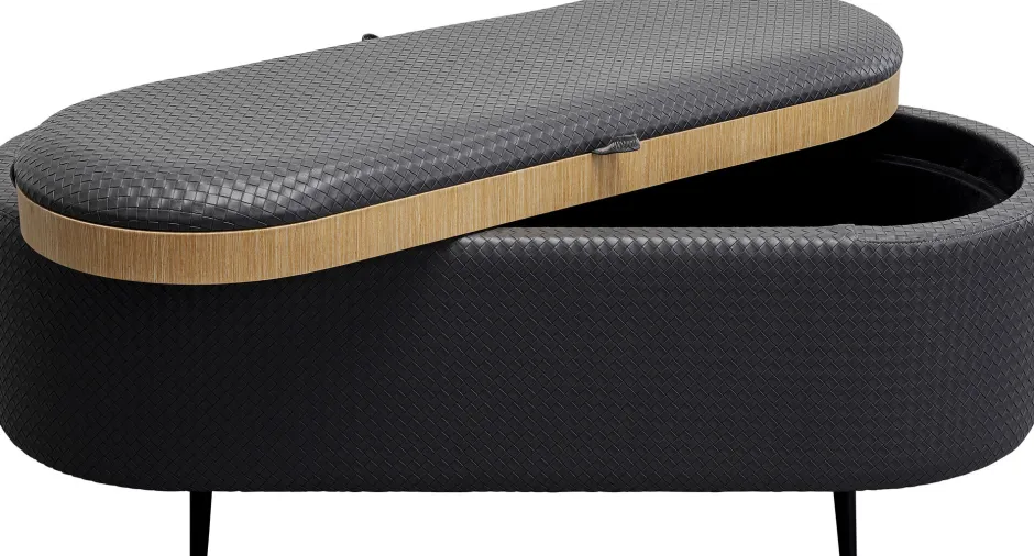 Best Bank Venezia Storage Grey 100cm Kasten|Tuinmeubelen