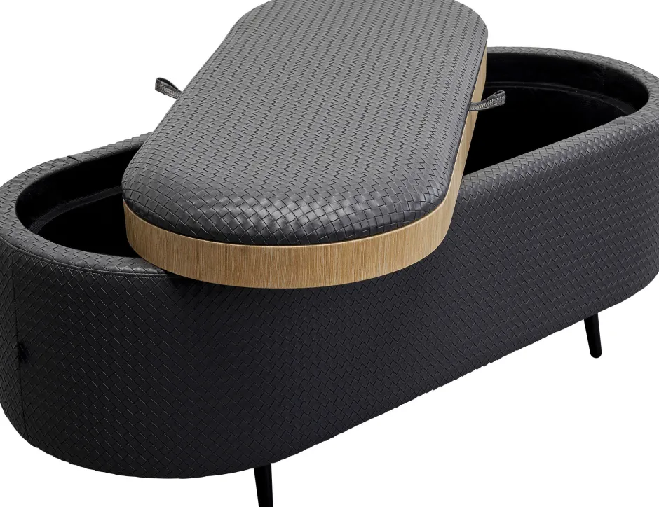 Best Bank Venezia Storage Grey 100cm Kasten|Tuinmeubelen