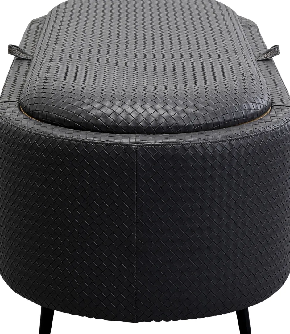 Best Bank Venezia Storage Grey 100cm Kasten|Tuinmeubelen