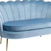 Flash Sale Bank Water Lily 2-Zits Aqua 132cm Kasten|Banken