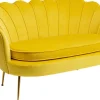 Sale Bank Water Lily 2-Zits Geel 132cm Tuinmeubelen|Banken