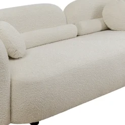 Outlet Bank 3-zits Kelly Boucle 225cm Kasten|Tuinmeubelen