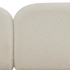 Outlet Bank 3-zits Kelly Boucle 225cm Kasten|Tuinmeubelen