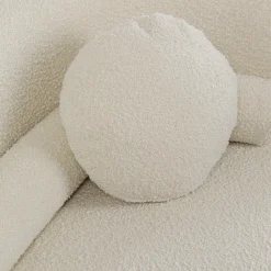 Outlet Bank 3-zits Kelly Boucle 225cm Kasten|Tuinmeubelen