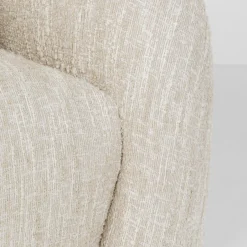 Hot Bank 2-zits Livia Melange Cream 201cm Kasten|Tuinmeubelen