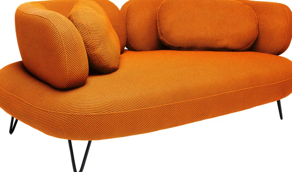 Cheap Bank 2-zits Peppo Orange 182cm Kasten|Tuinmeubelen