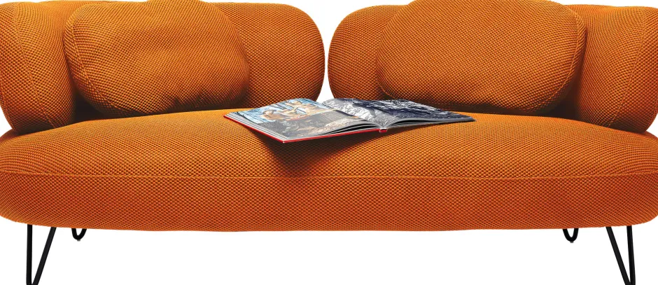 Cheap Bank 2-zits Peppo Orange 182cm Kasten|Tuinmeubelen