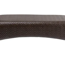 Cheap Bankje Motley Zigzag Brown Kasten|Tuinmeubelen