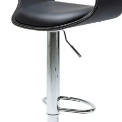 Outlet Barkruk Costa Zwart Kasten|Stoelen